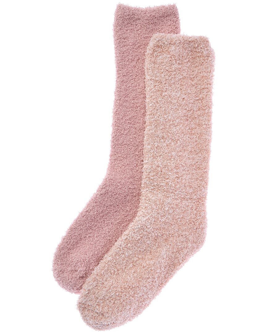 Barefoot Dreams 2pk Cozychic Socks In Multi