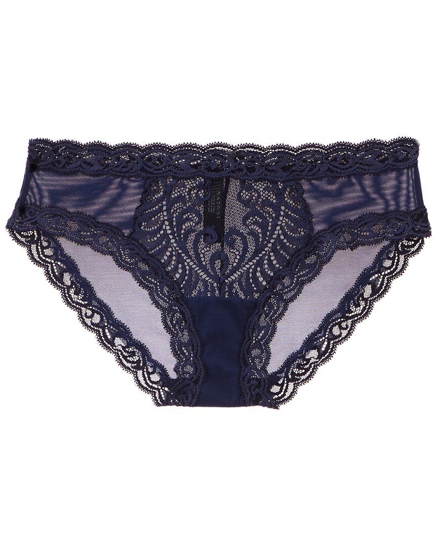 Natori Feathers Hipster Briefs In Blue