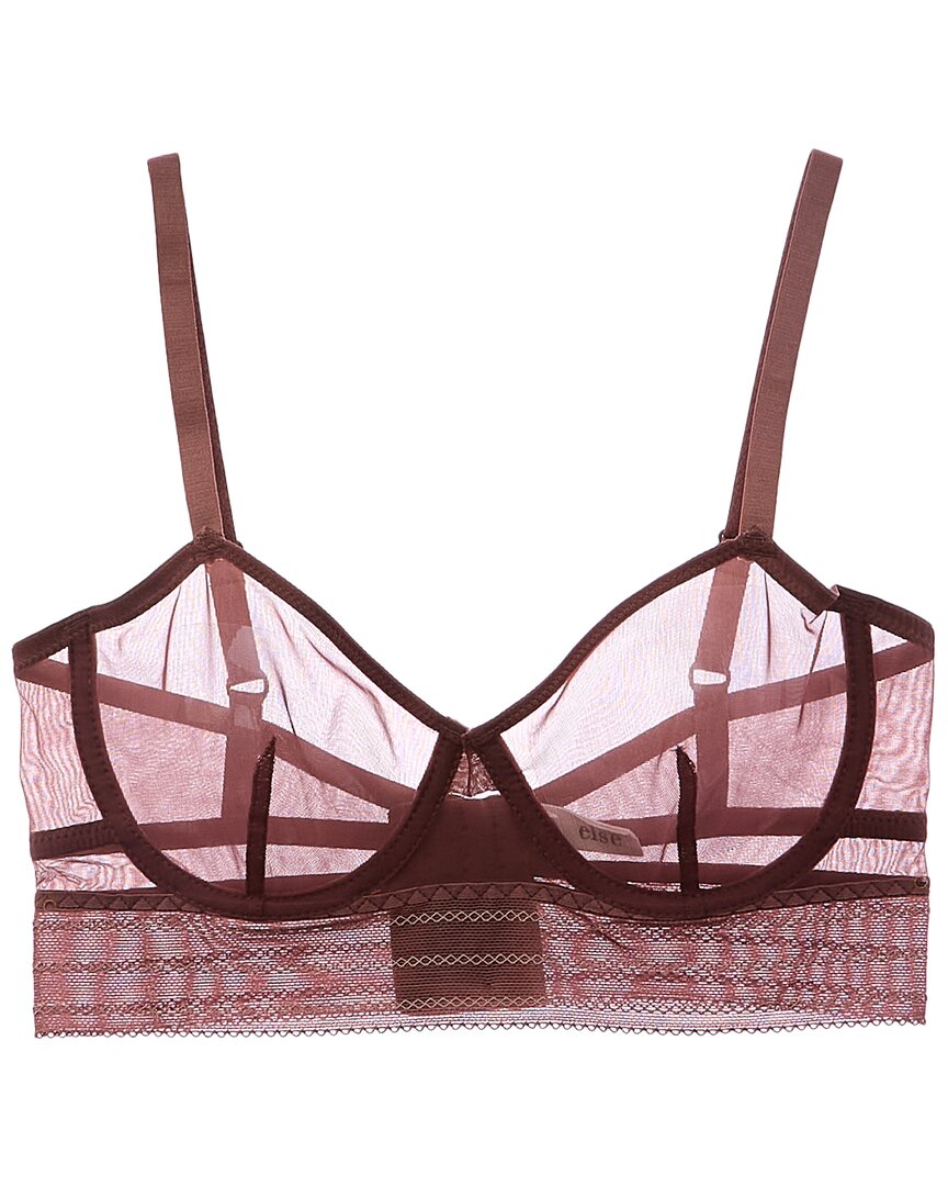 Else Bare Underwire Full Cup Longline Bra In White