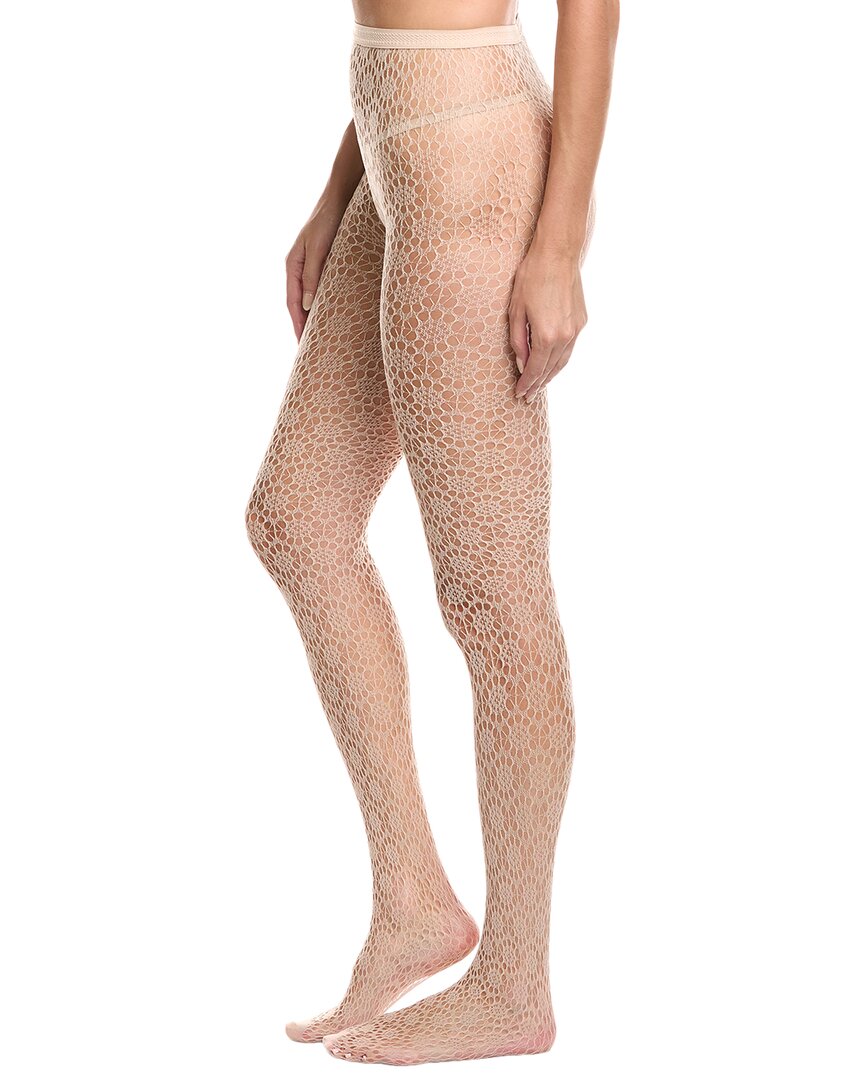 Emilio Cavallini Circle Lace Tight In Neutral