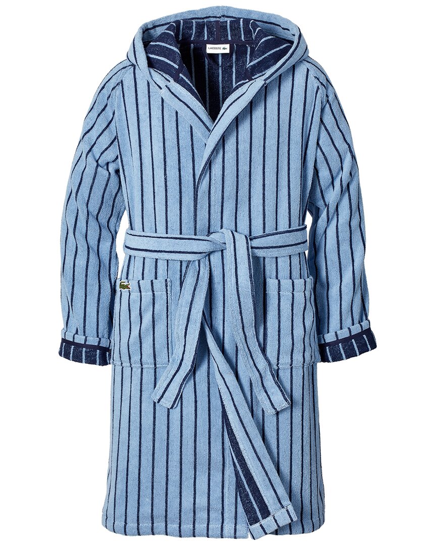 Lacoste Centre Mark Robe 100% Cotton