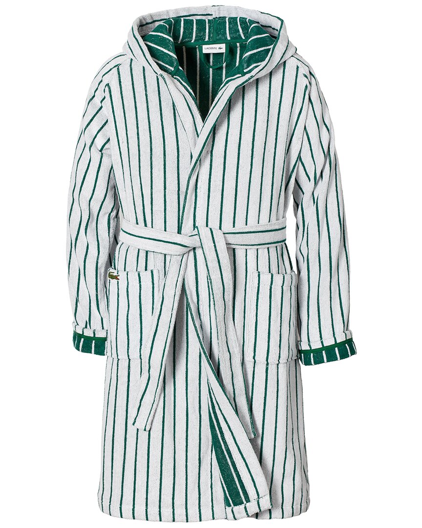 Lacoste Centre Mark Cotton Robe