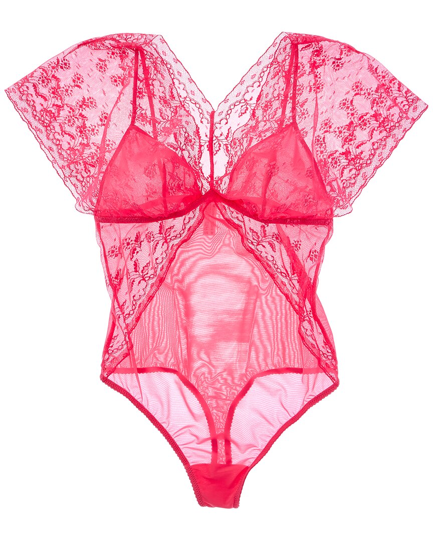 Wacoal Lifted In Luxury Bodysuit In Pink