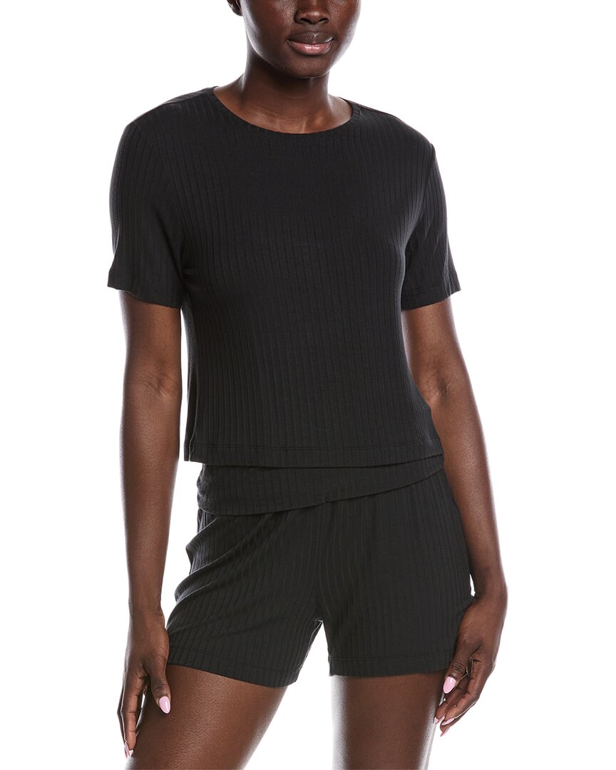 Natori Edit Skye Rib Top In Black