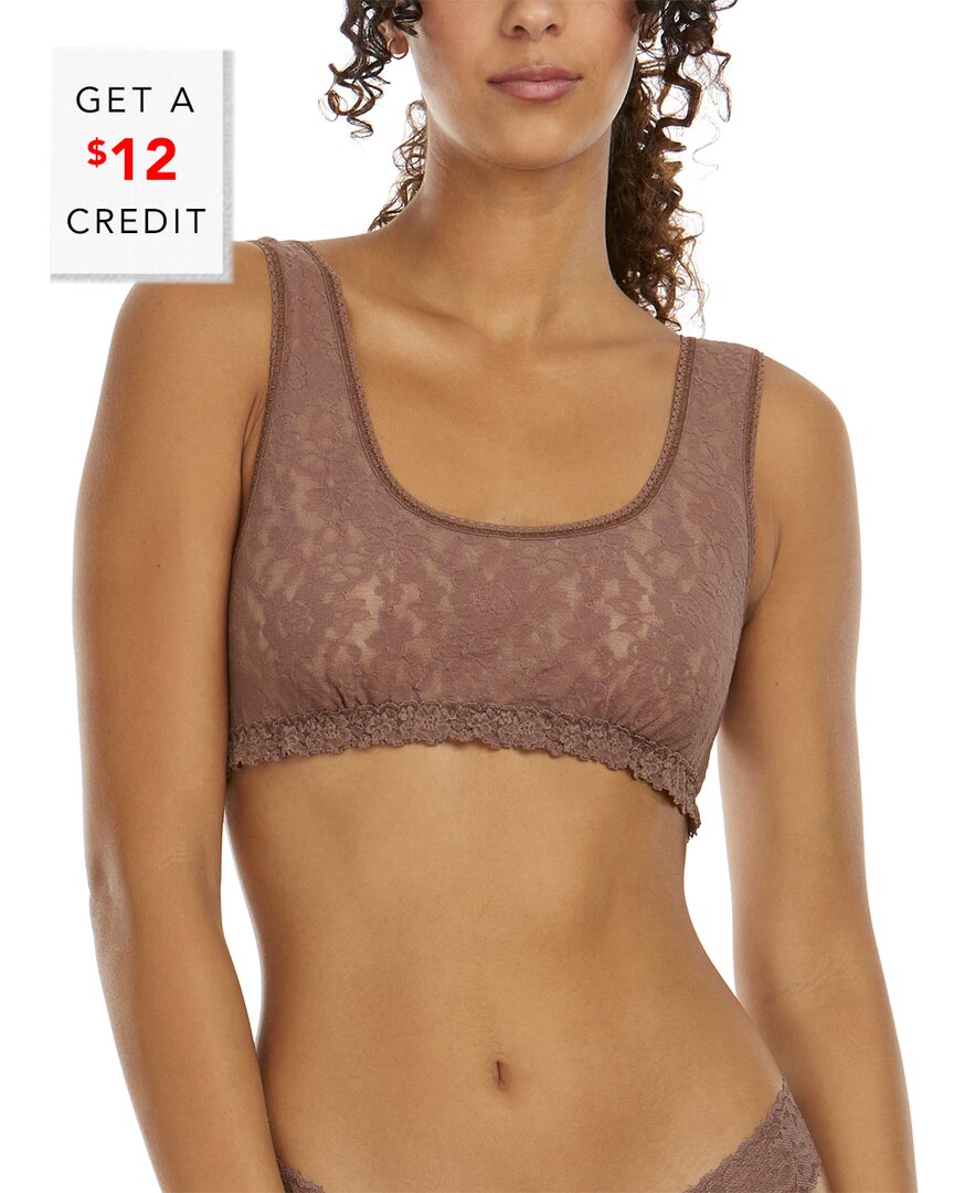 Hanky Panky Daily Lace Overlay Scoop Neck Bralette