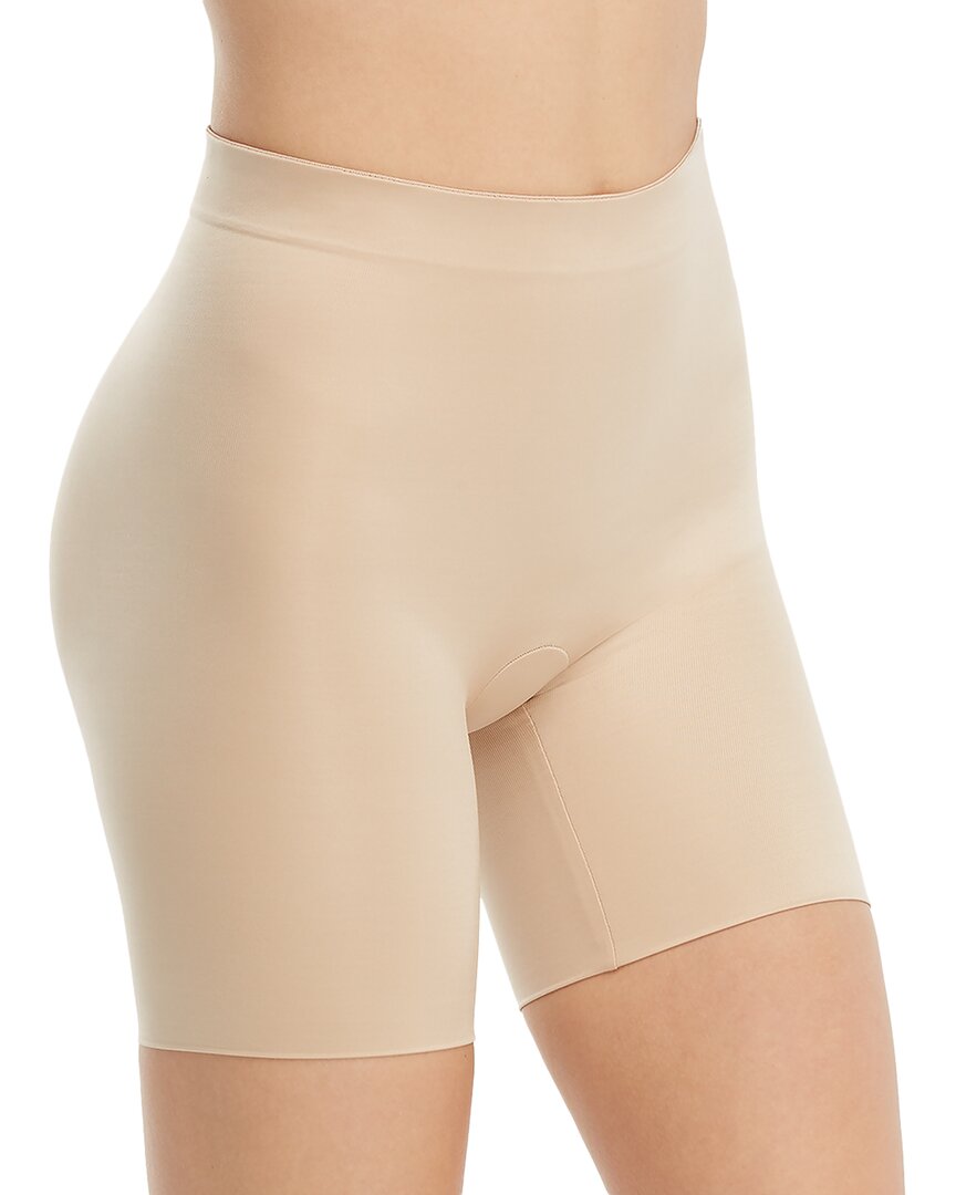 Spanx Suit Your Fancy High-waist Butt-enhancer Shorts In Neutral