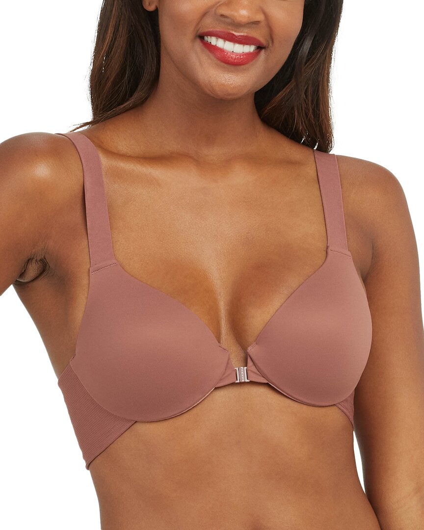 Spanx Lightly Lined Full Coverage Bra In Pink