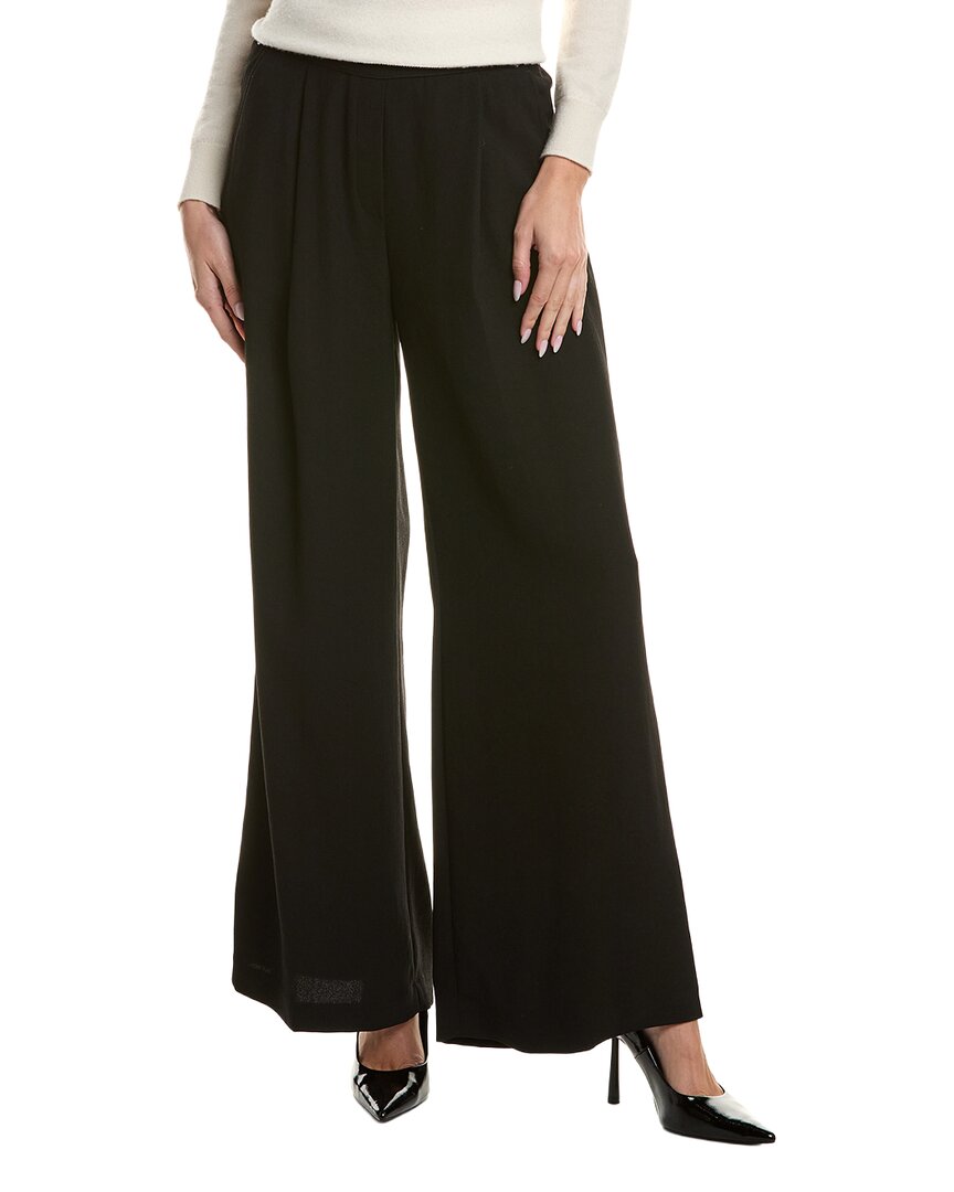 Spanx ® Carefree Crepe Pleated Trouser In Black