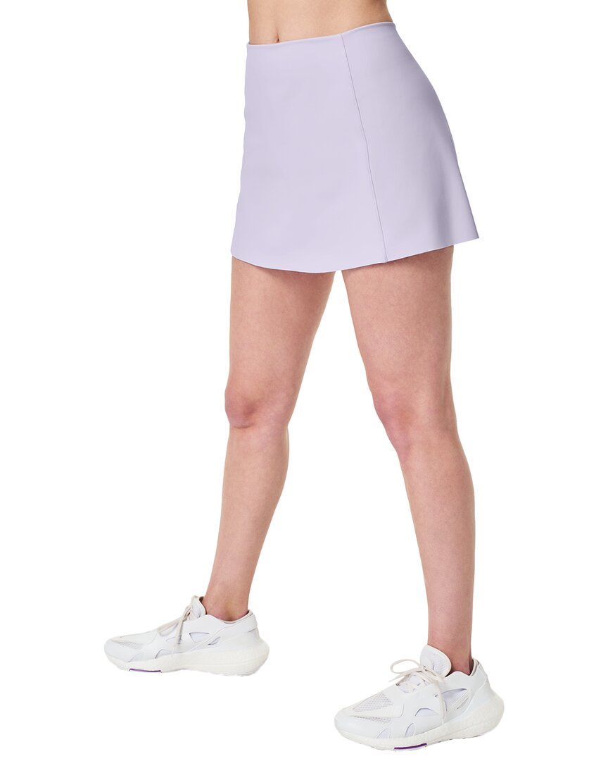 Spanx Coreluxe Skort With Mid-tummy Compression In Purple