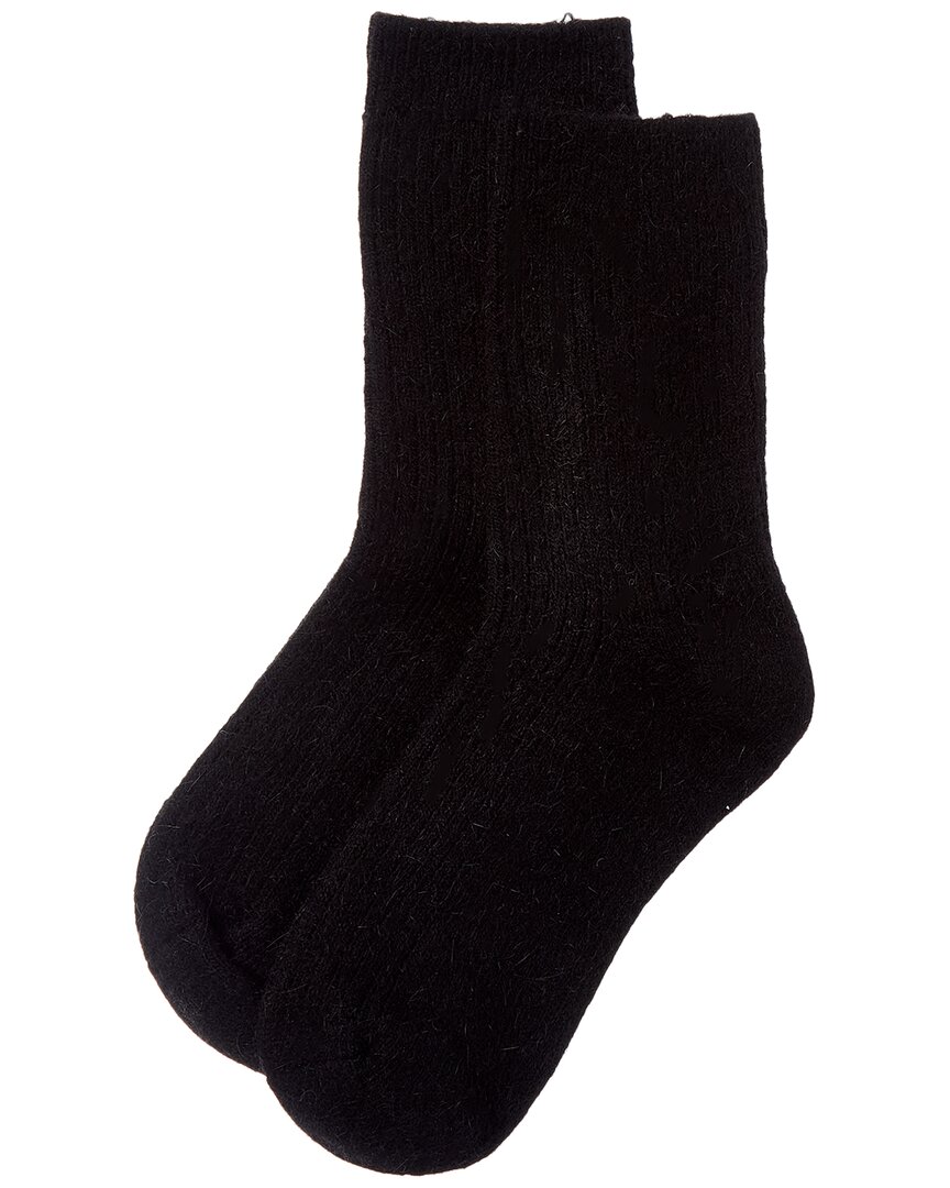 High Heel Jungle Cashmere-blend Cloud Socks In Gray