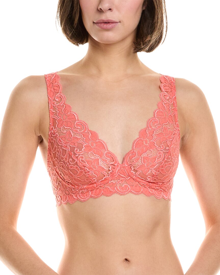 Hanro Lace Bra In Pink