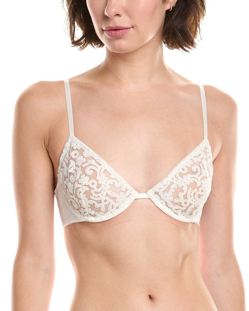 Kiki De Montparnasse Lola Demi Bra In White