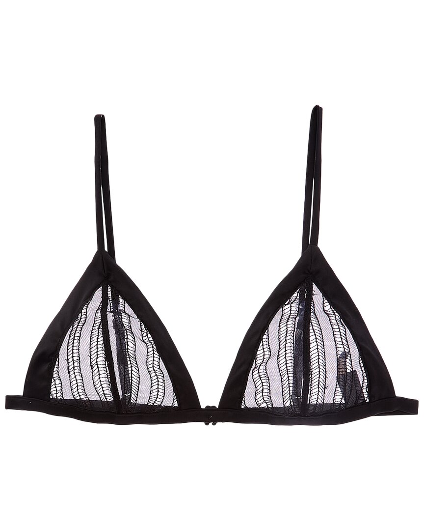 Kiki De Montparnasse Margot Soft Bra In Black