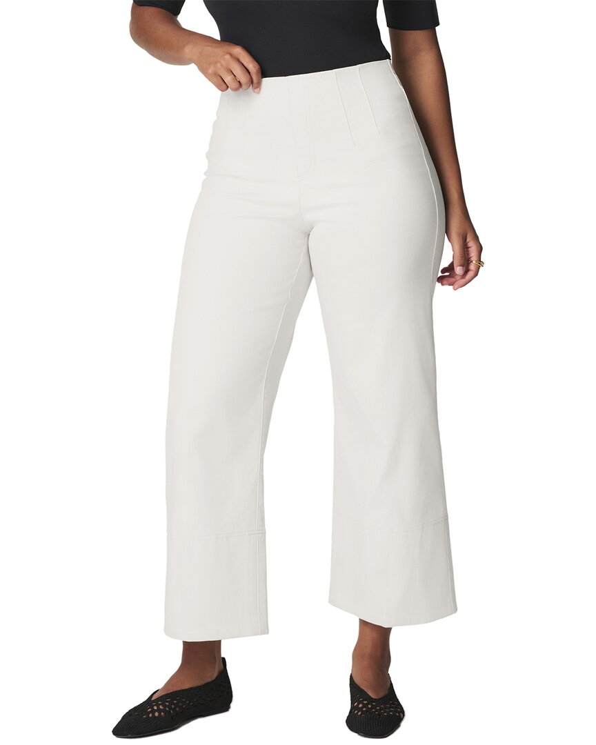 Spanx ® Stretch Twill Cropped Wide Leg Pant​ In White