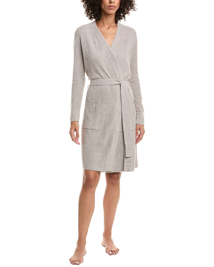 Barefoot Dreams Ccl Short Robe In Gray