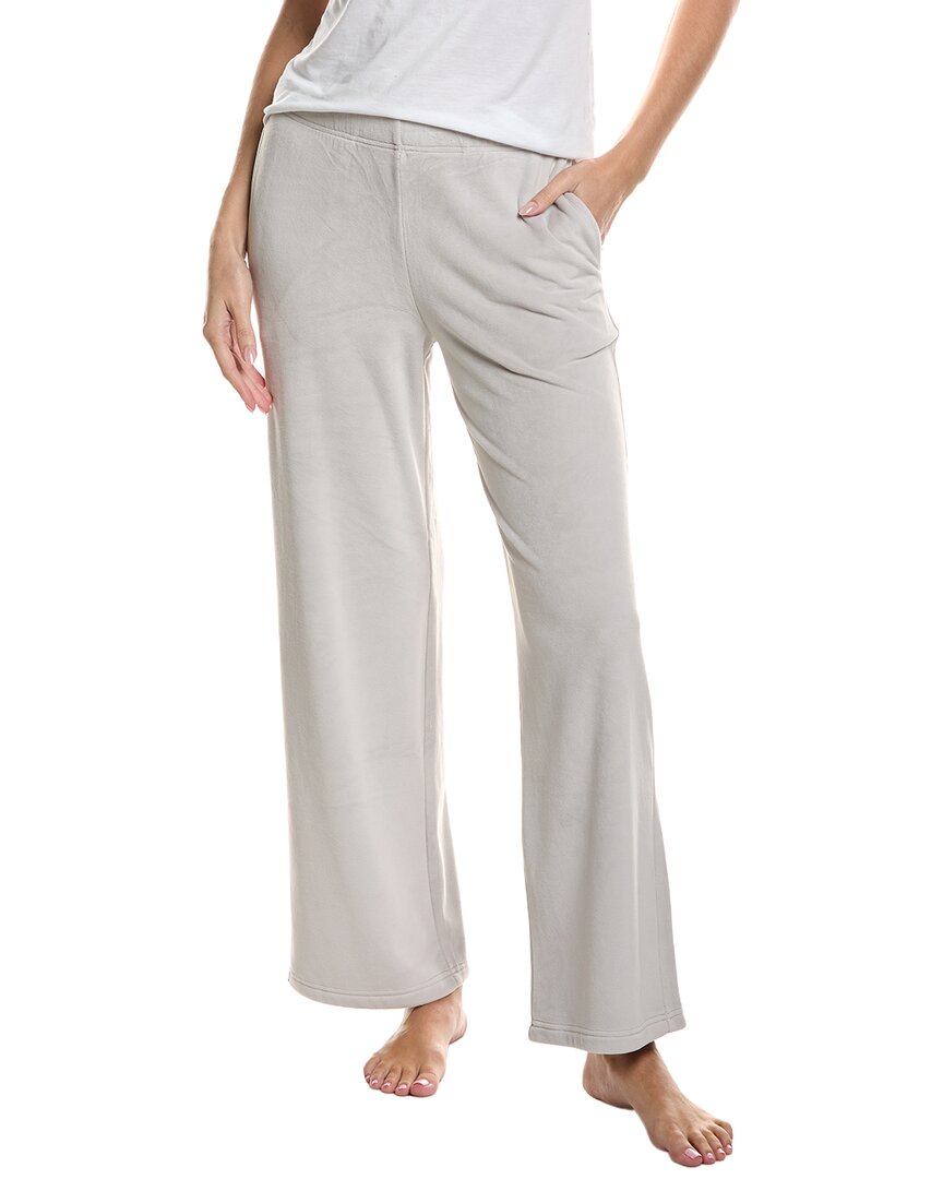 Barefoot Dreams Luxechic Wide Leg Pant In Gray