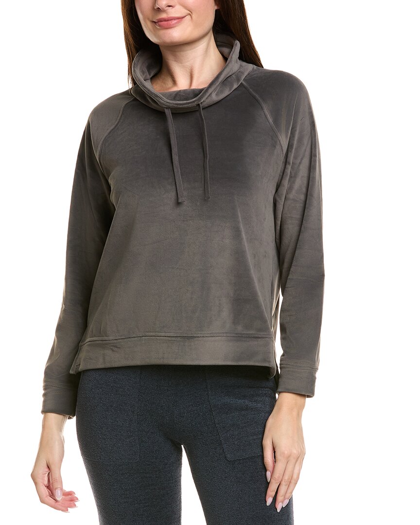 BAREFOOT DREAMS BAREFOOT DREAMS LUXECHIC FUNNEL NECK PULLOVER