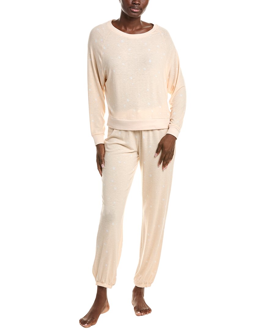Honeydew 2pc Star Seeker Lounge Pant Set In Neutral