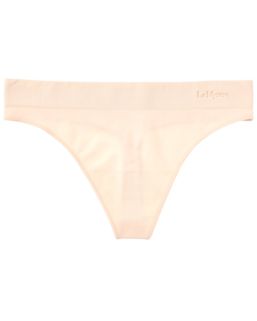 Le Mystere Seamless Comfort Thong In Pink