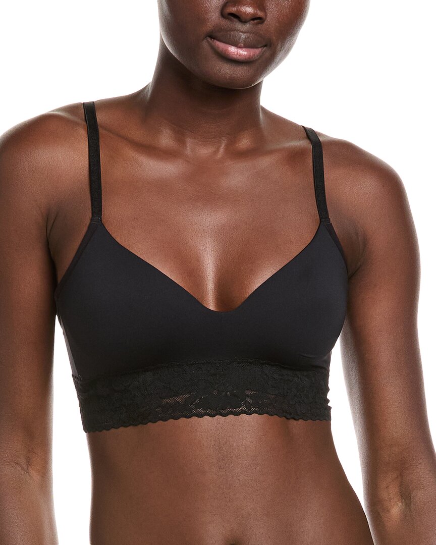 Journelle Lace Molded Wireless Bra In Black