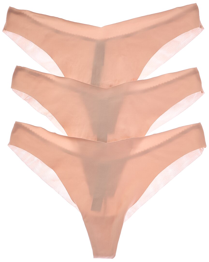 Journelle 3pk Victoire Jolie Thong In Pink
