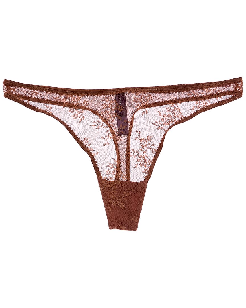 Journelle Romy Thong In Brown