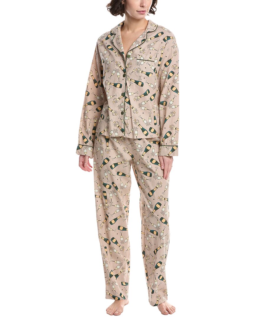 Tart 2pc Kalin Pajama Set In Brown