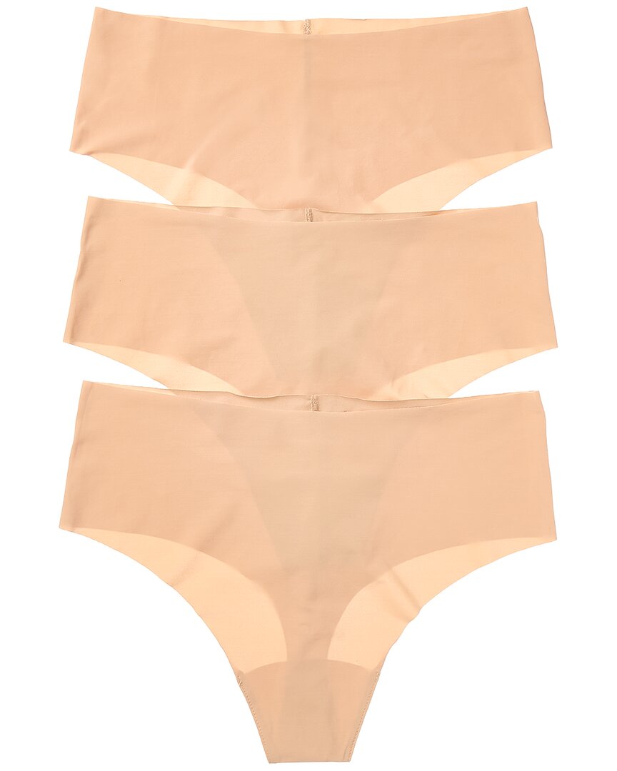Commando ® 3pk Mid-rise Thong In Neutral