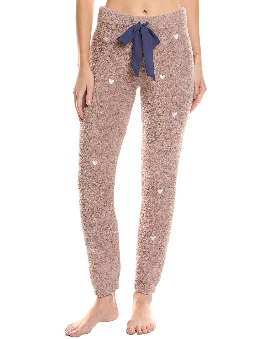 Honeydew Snow Angel Chenille Jogger Pant In Brown