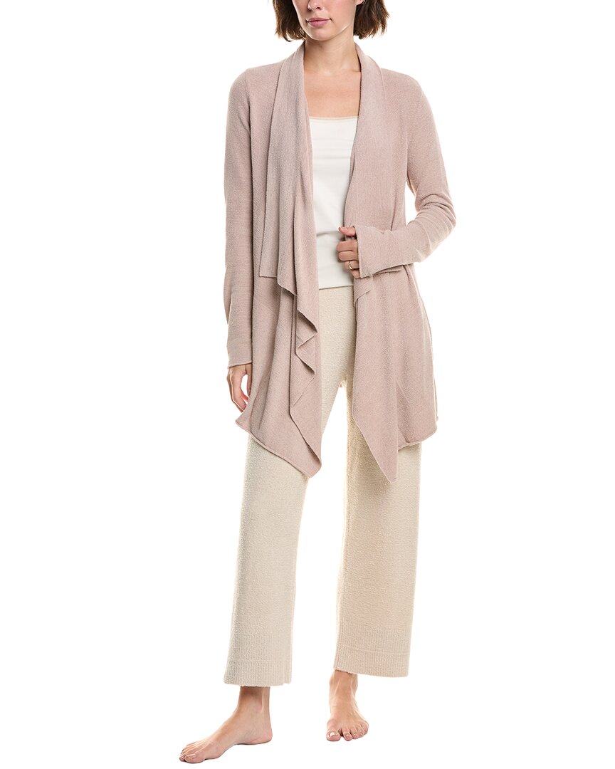 Barefoot Dreams Cozychic Ultra Lite High-low Cardigan In Pink