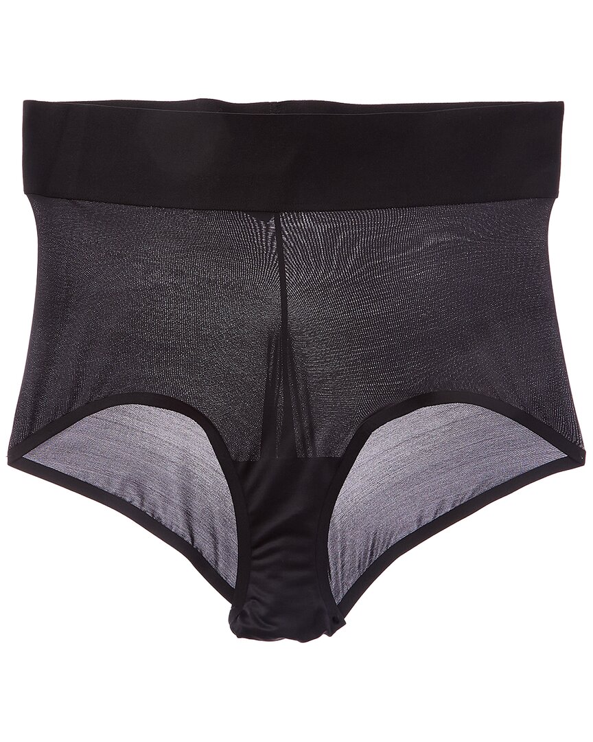 Wolford Sheertouch Control Panty In Black