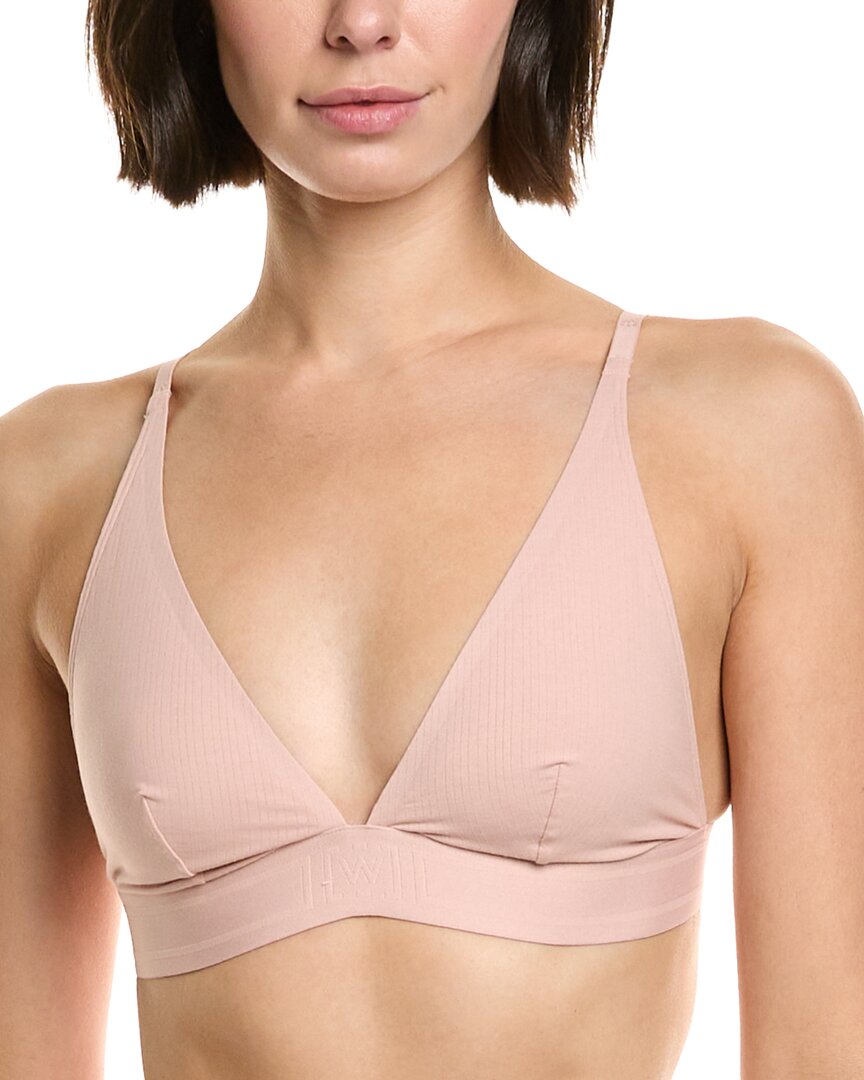Wolford Triangle Bralette In Pink