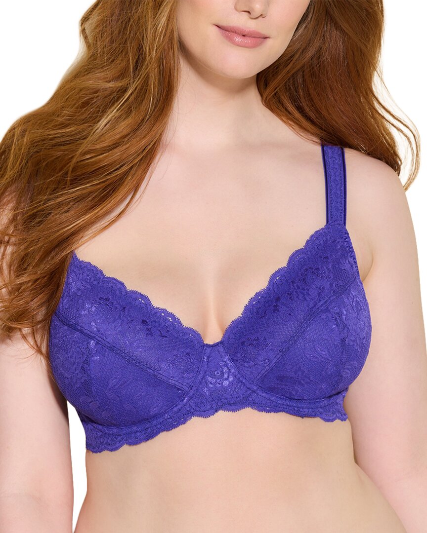 Cosabella Never Say Never Side Support Bra In Blue