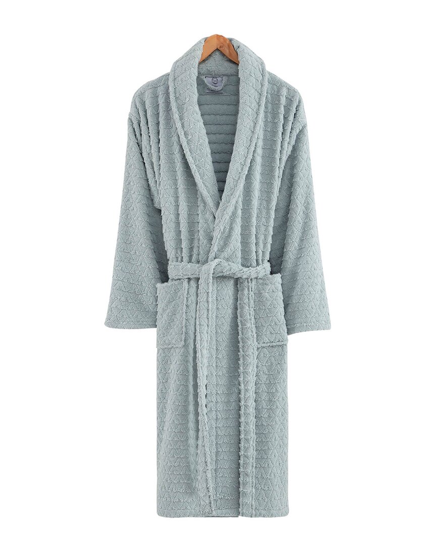 Ozan Premium Home Azure Bathrobe In Green