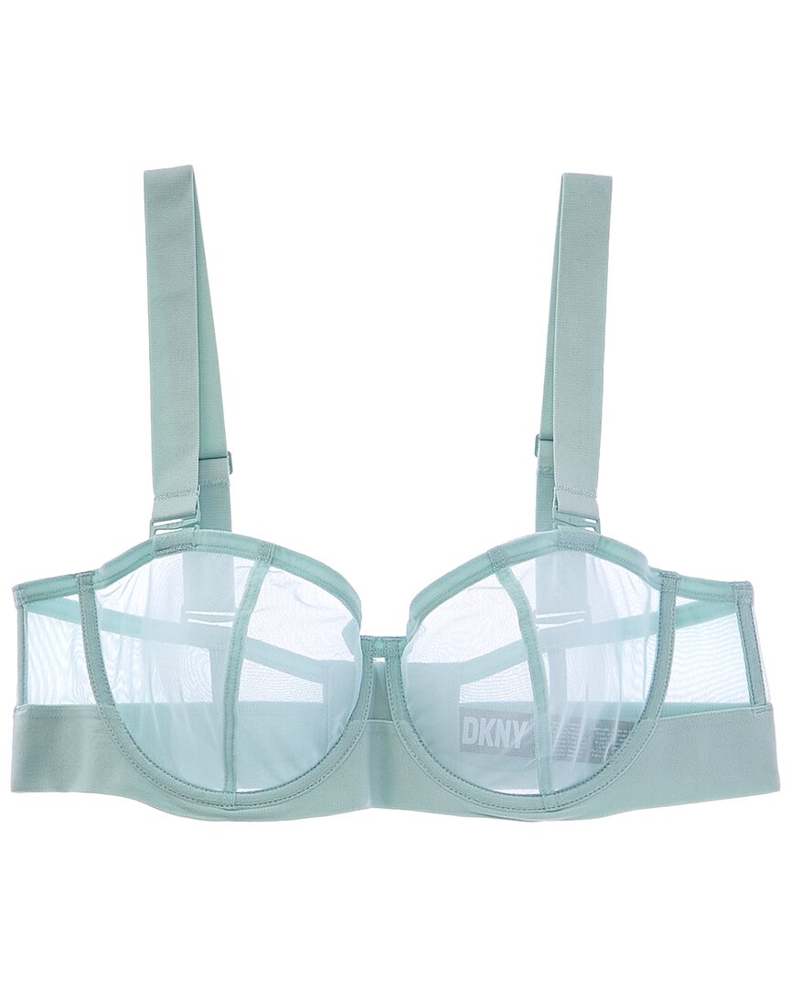 Dkny Sheers Convertible Bra In Blue