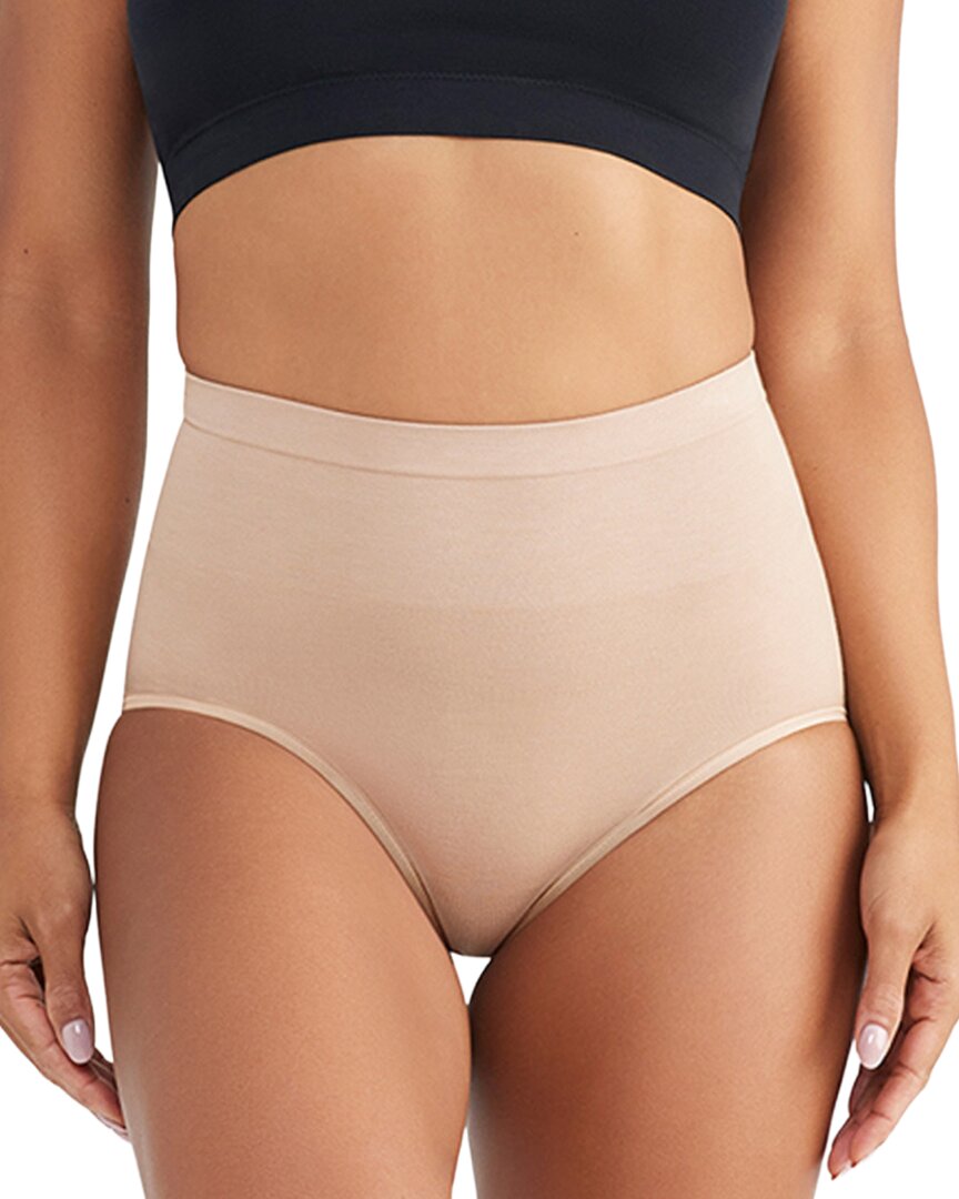 Yummie Ariel Mid Waist Brief In Neutral