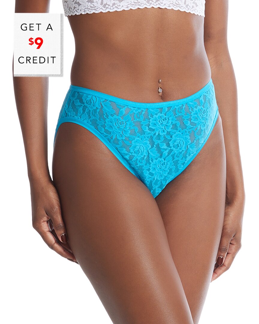 HANKY PANKY HIGH CUT BRIEF WITH $9 CREDIT