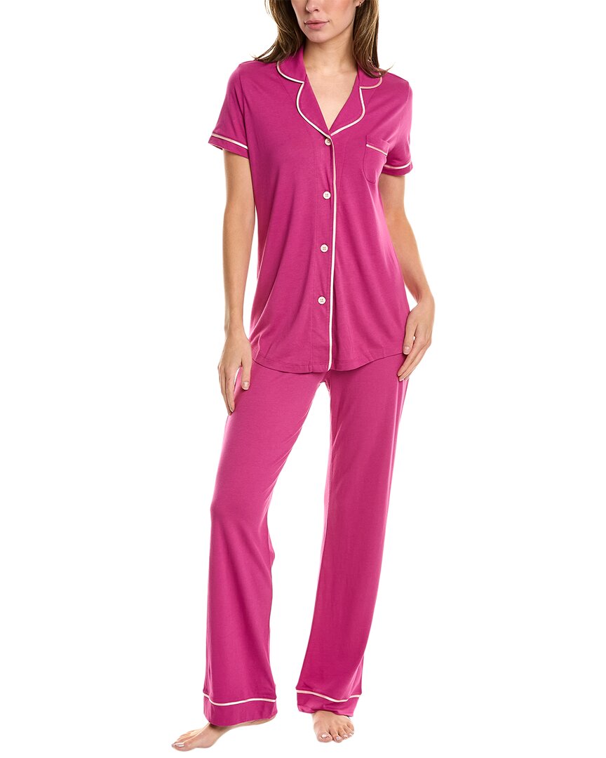 Cosabella 2pc Bella Pajama Pant Set In Pink ModeSens