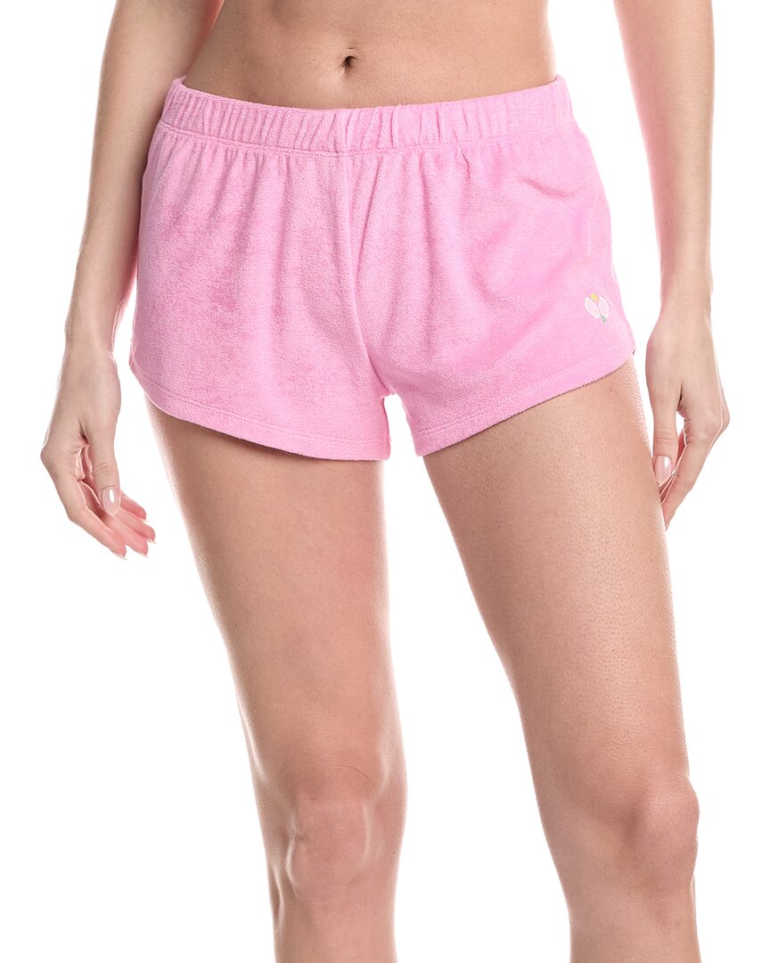 Pj Salvage Happiest On The Court Short In Pink