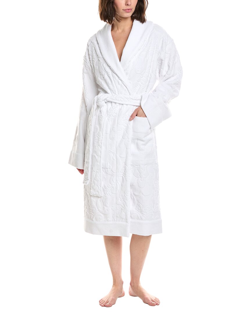 Dolce & Gabbana Terry Cotton Jacquard Bath Robe
