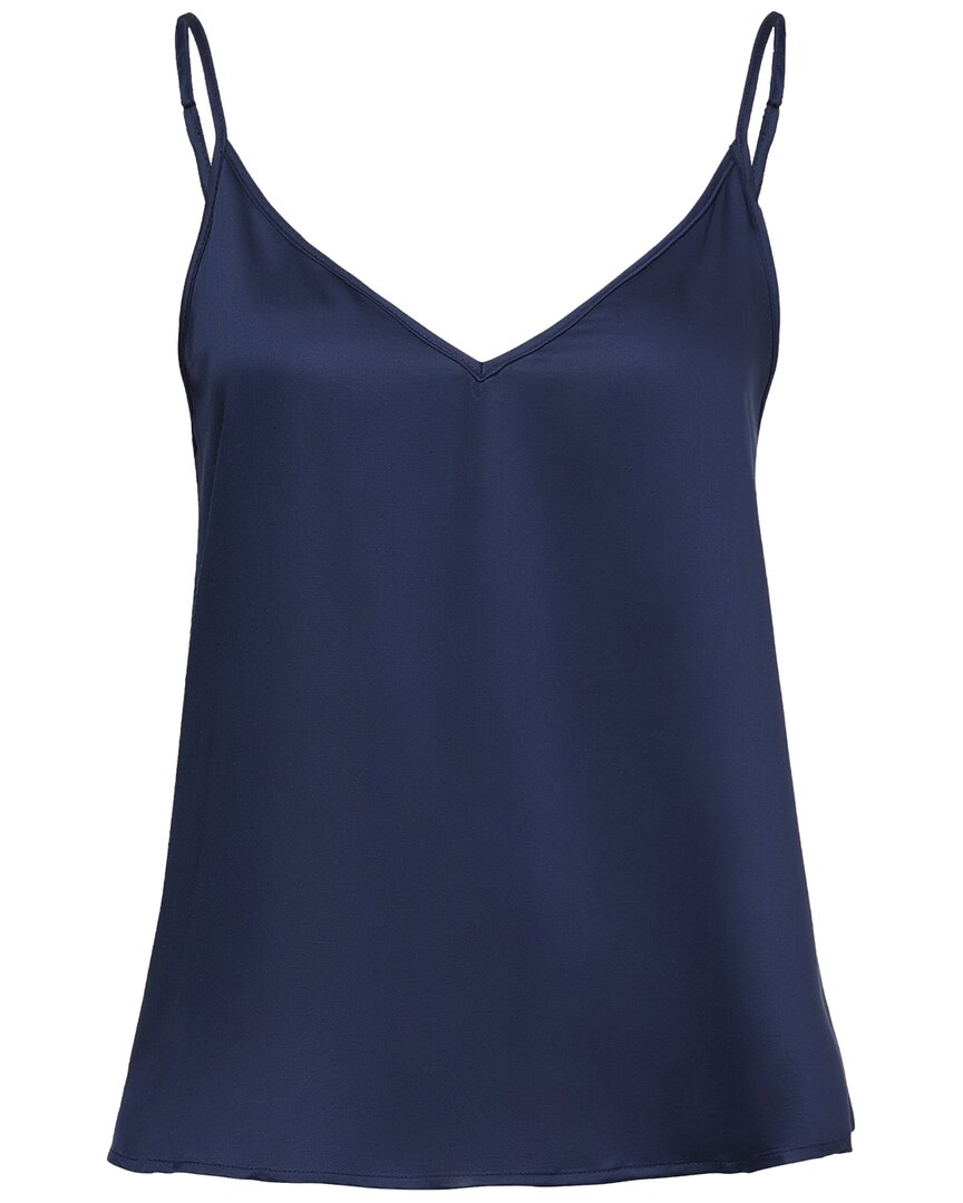 Ettitude Sateen Solid Cami In Blue