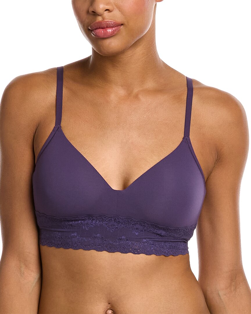 Natori Bliss Perfection Contour Soft Bra In Purple