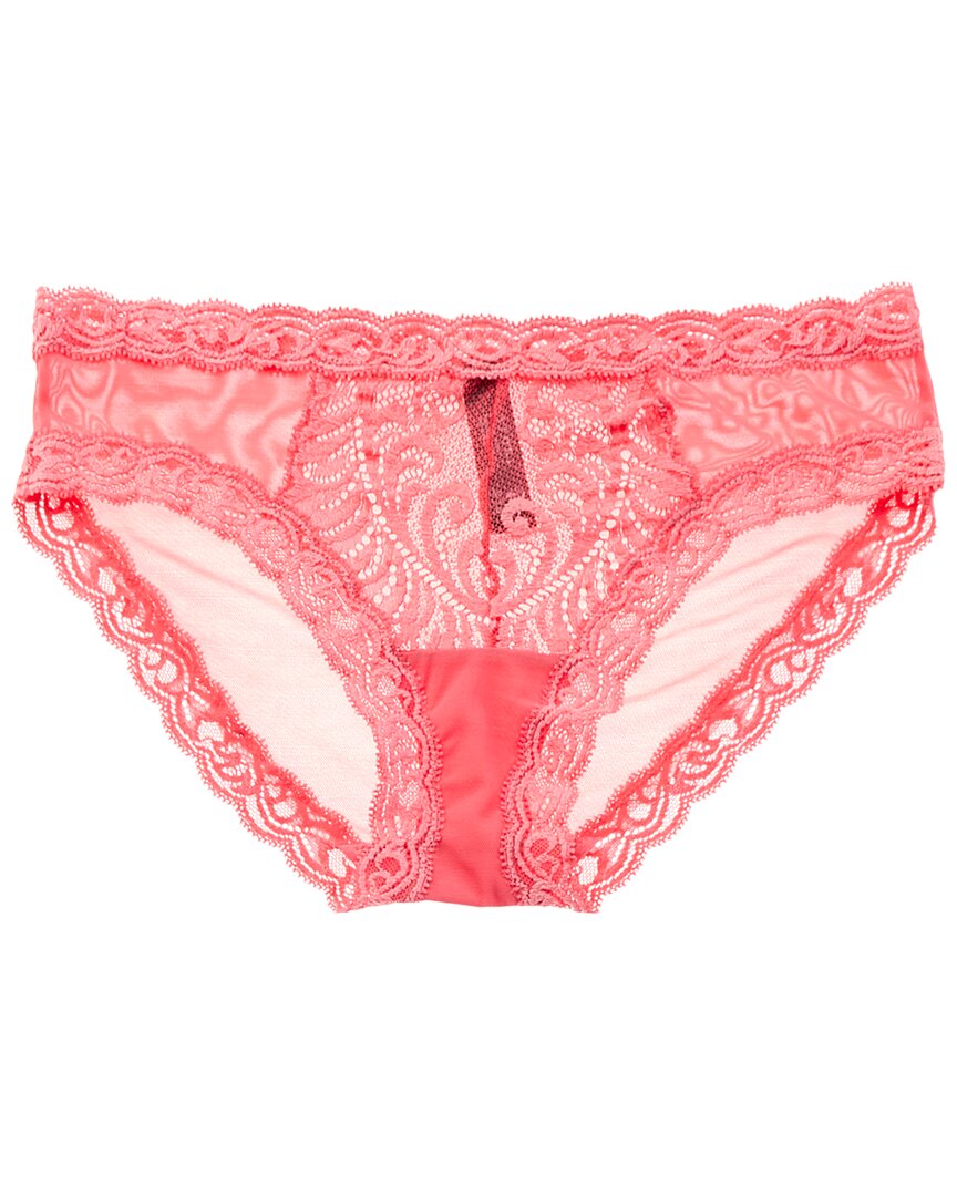 Natori Feathers Hipster In Pink
