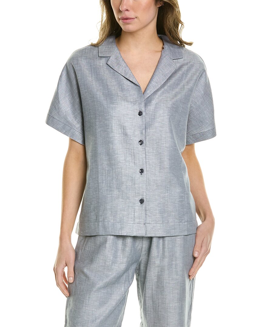 hanro urban casuals linen-blend shirt
