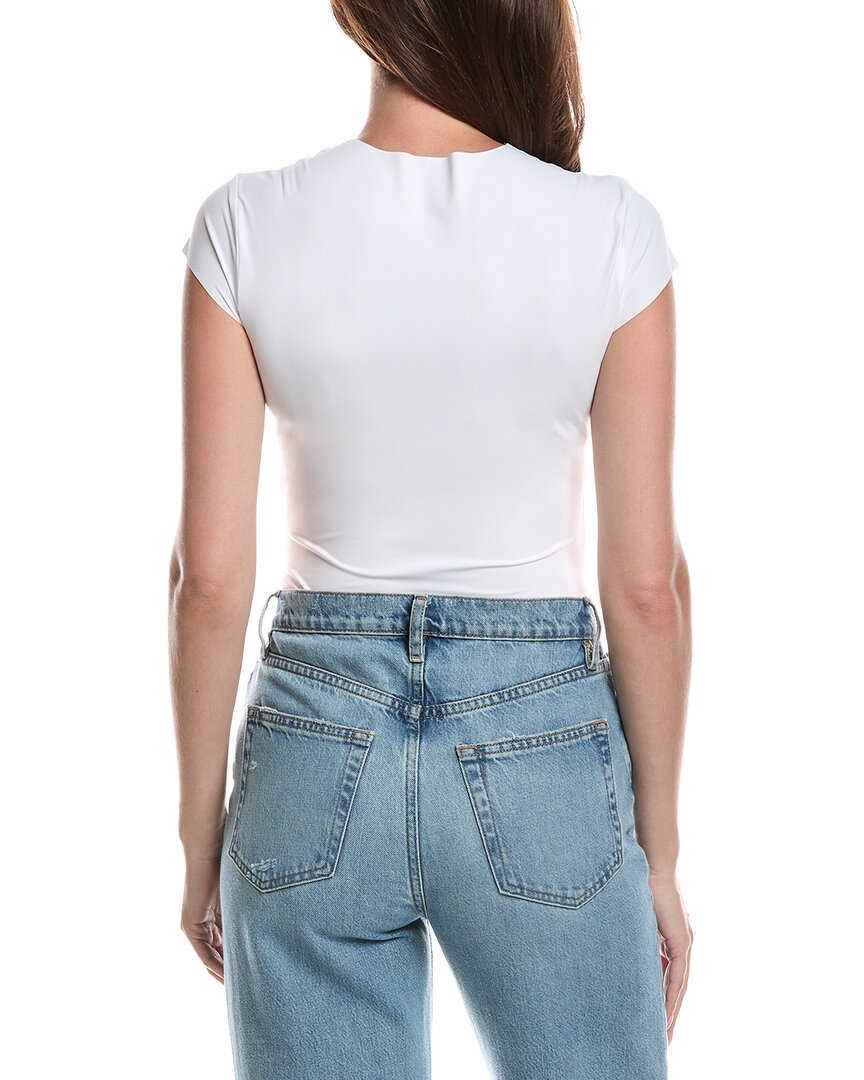 Commando Bodysuit In White