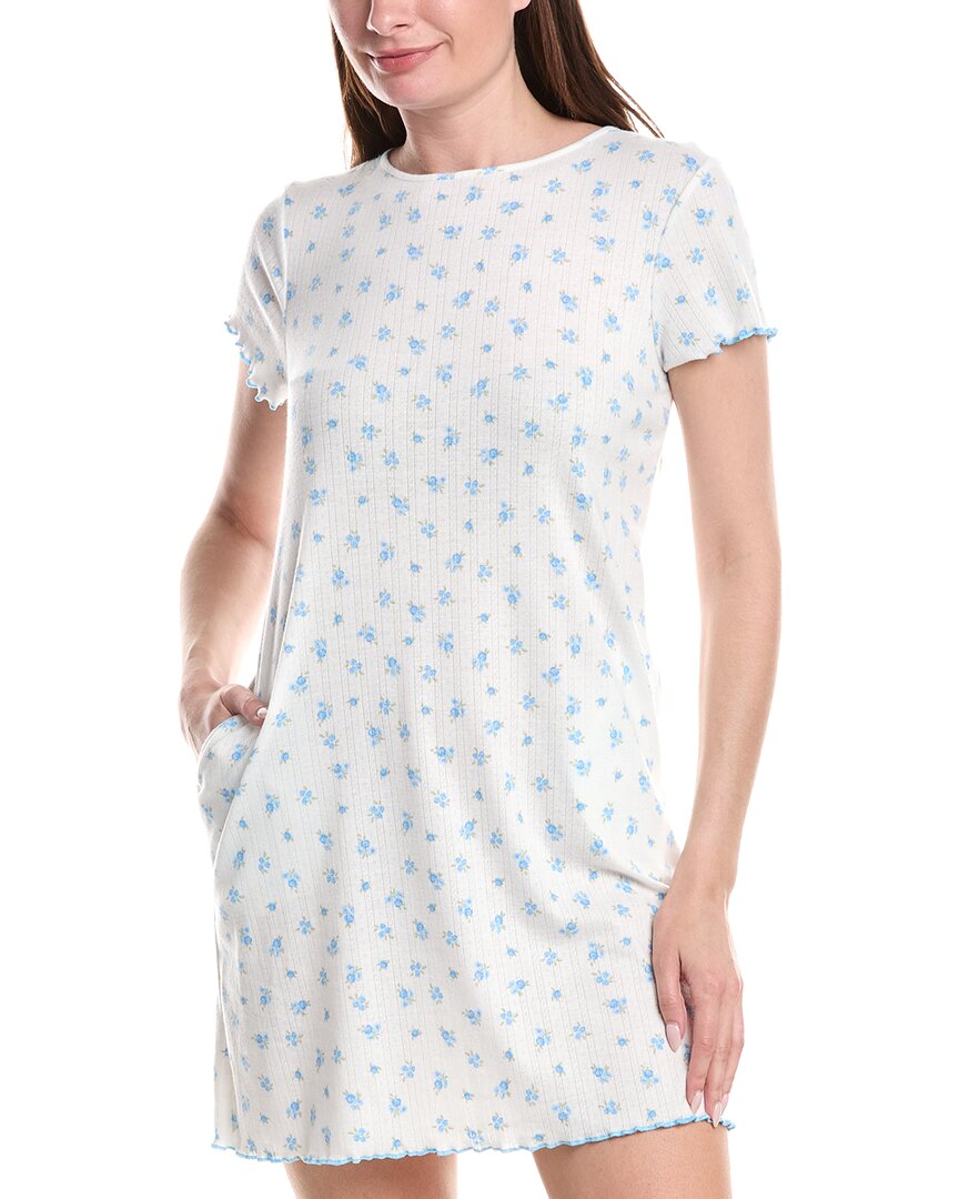 40 Winks Short Sleepshirt In White