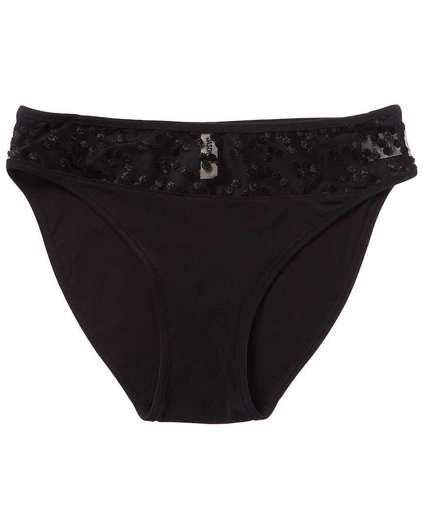 Image of Jason Wu Satin Dot Embroidered Bikini