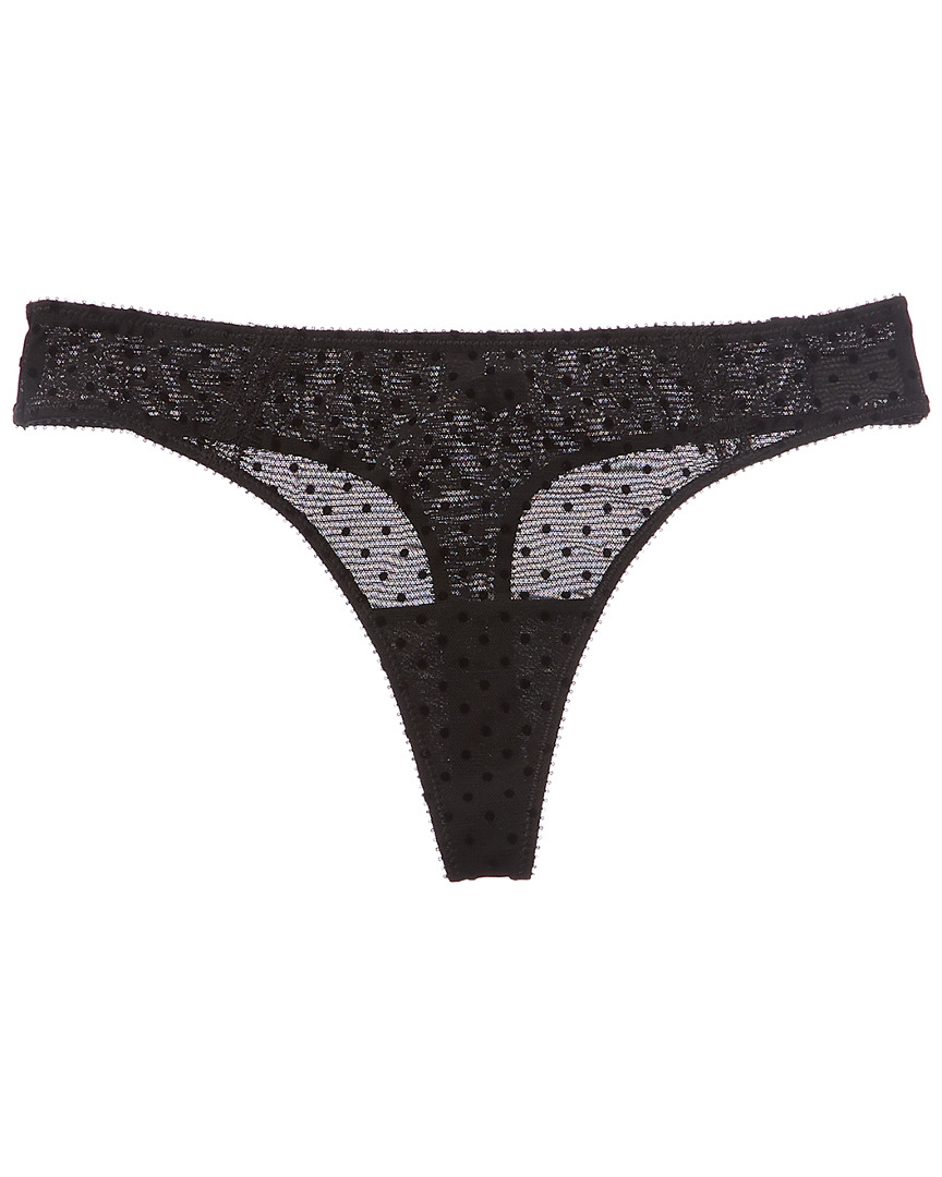 Image of Jason Wu Flocked Dot Thong