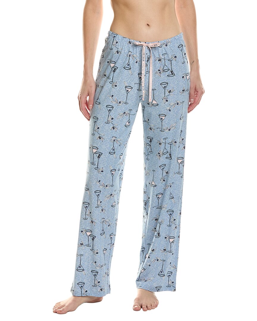 Hue A Martini Moment Long Pajama Pant In White