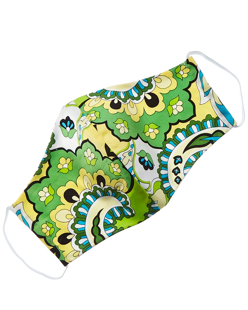 Melly M Chloe Cloth Face Mask In Green